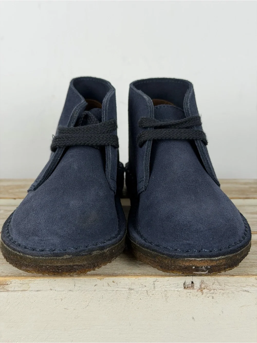 Crewcuts MacAlister boots classic chukka silhouette Kids size K8 Made in Italy